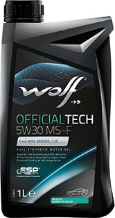 Wolf 8308611 - Масло моторное синтетическое officialtech ms-f 5w-30 1л Wolf 8308611 autodif.ru