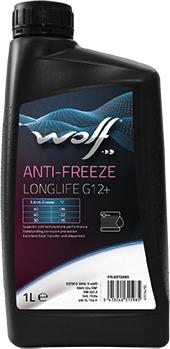 Wolf 8315985 - G12+ ANTI-FREEZE LONGLIFE 1 л концентрат антифриза красный ASTM D3306 ASTM D4985 MAN 324 SNF MB 325. autodif.ru
