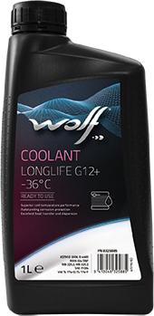 Wolf 8325885 - WOLF COOLANT LONGLIFE G12+ -36C Антифриз розовый готовый (1L) autodif.ru