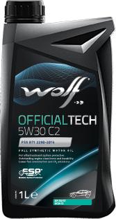 Wolf 8308918 - WOLF OFFICIALTECH 5W30 C2 SN/CF Масло моторное синт. (1L) autodif.ru