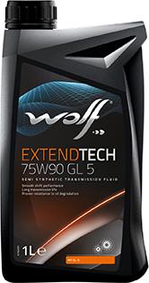 Wolf 8303302 - Масло трансмиссионное wolf extendtech 75w90 gl 5 1l autodif.ru