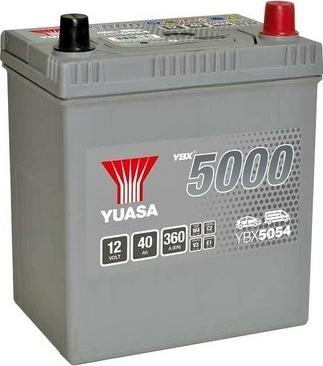 Yuasa YBX5054 - Стартерная аккумуляторная батарея, АКБ autodif.ru