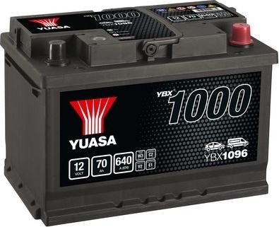 Yuasa YBX1096 - Стартерная аккумуляторная батарея, АКБ autodif.ru