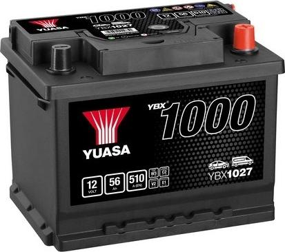 Yuasa YBX1027 - Стартерная аккумуляторная батарея, АКБ autodif.ru