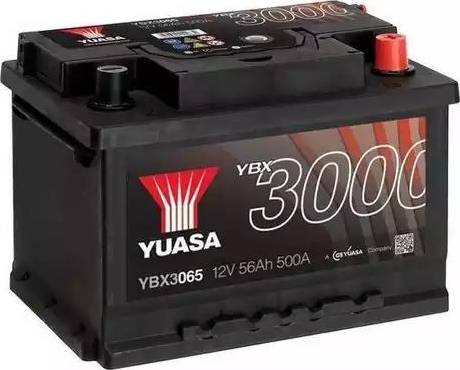 Yuasa YBX3065 - Стартерная аккумуляторная батарея, АКБ autodif.ru