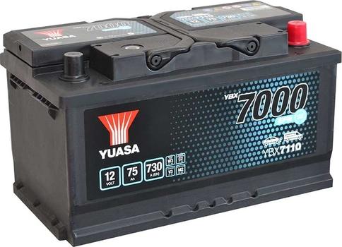 Yuasa YBX7110 - Стартерная аккумуляторная батарея, АКБ autodif.ru