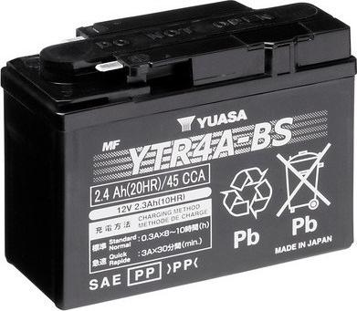 Yuasa YTR4A-BS - Стартерная аккумуляторная батарея, АКБ autodif.ru