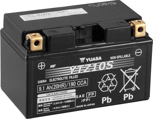 Yuasa YTZ10S - Стартерная аккумуляторная батарея, АКБ autodif.ru