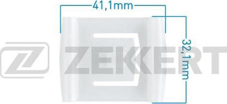 Zekkert BE-2554 - Зажим, клипса, молдинг autodif.ru