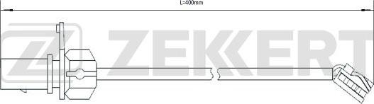 Zekkert BS-8097 - Сигнализатор, износ тормозных колодок autodif.ru
