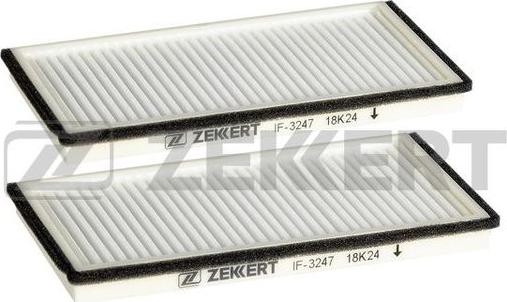 Zekkert IF-3247 - Фильтр воздуха в салоне autodif.ru