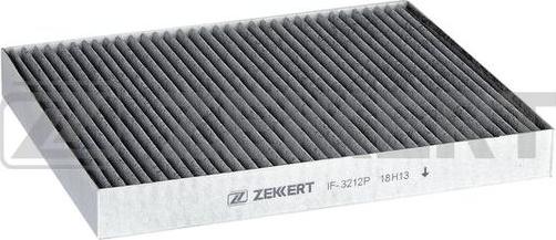 Zekkert IF-3212P - Фильтр воздуха в салоне autodif.ru