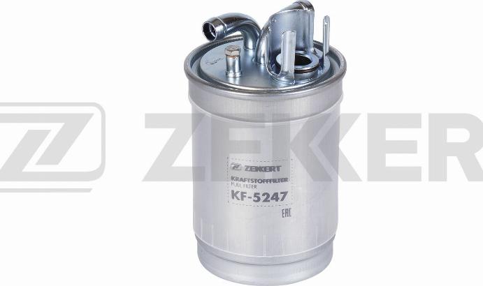 Zekkert KF-5247 - Топливный фильтр autodif.ru