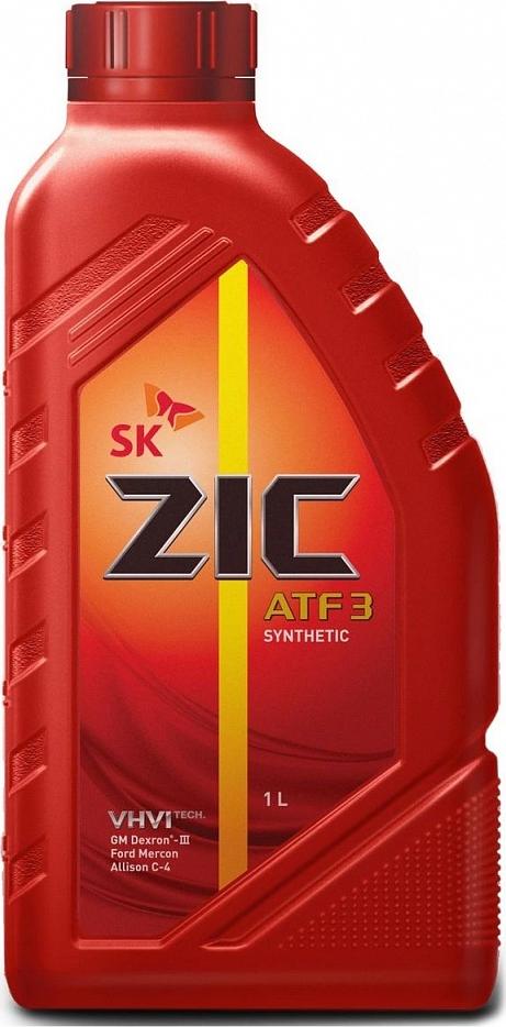 ZIC 132632 - ZIC ATF 3 (1L) жидкость гидравлическая! для АКПП синт.\GM Dexron III, Ford Mercon, Allison C-4 autodif.ru