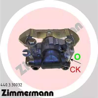 Zimmermann 440.3.30032 - Тормозной суппорт autodif.ru