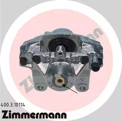 Zimmermann 400.3.10114 - Тормозной суппорт autodif.ru