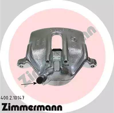 Zimmermann 400.2.10147 - Тормозной суппорт autodif.ru
