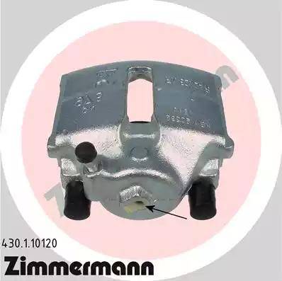 Zimmermann 430.1.10120 - Тормозной суппорт autodif.ru