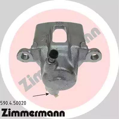Zimmermann 590.4.50020 - Тормозной суппорт autodif.ru