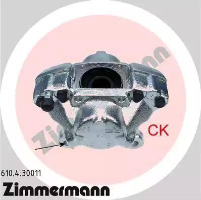 Zimmermann 610.4.30011 - Тормозной суппорт autodif.ru