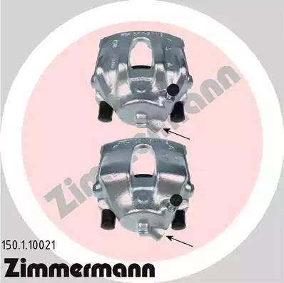 Zimmermann 150.1.10021 - Тормозной суппорт autodif.ru