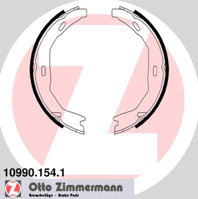 Zimmermann 10990.154.1 - Комплект тормозов, ручник, парковка autodif.ru