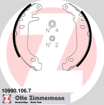 Zimmermann 10990.106.7 - Регулятор тормозных сил autodif.ru