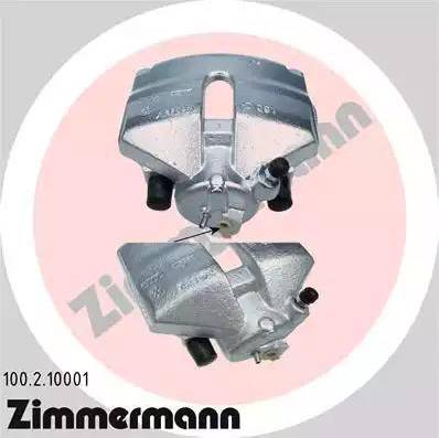 Zimmermann 100.2.10001 - Тормозной суппорт autodif.ru