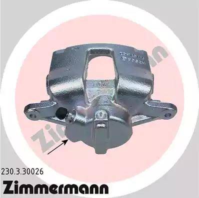 Zimmermann 230.3.30026 - Тормозной суппорт autodif.ru