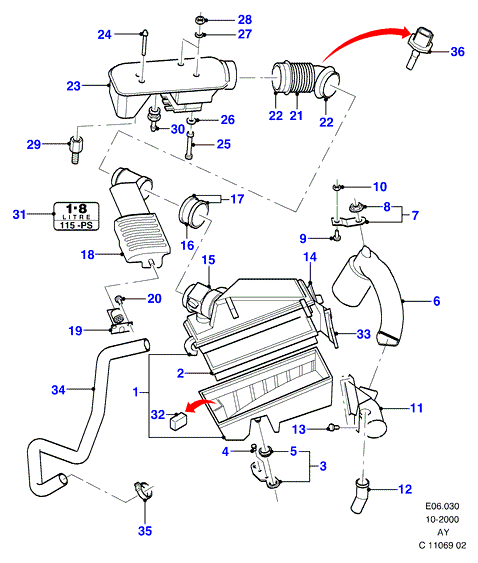 BMW 6 870 153 - Рулевой механизм, рейка autodif.ru