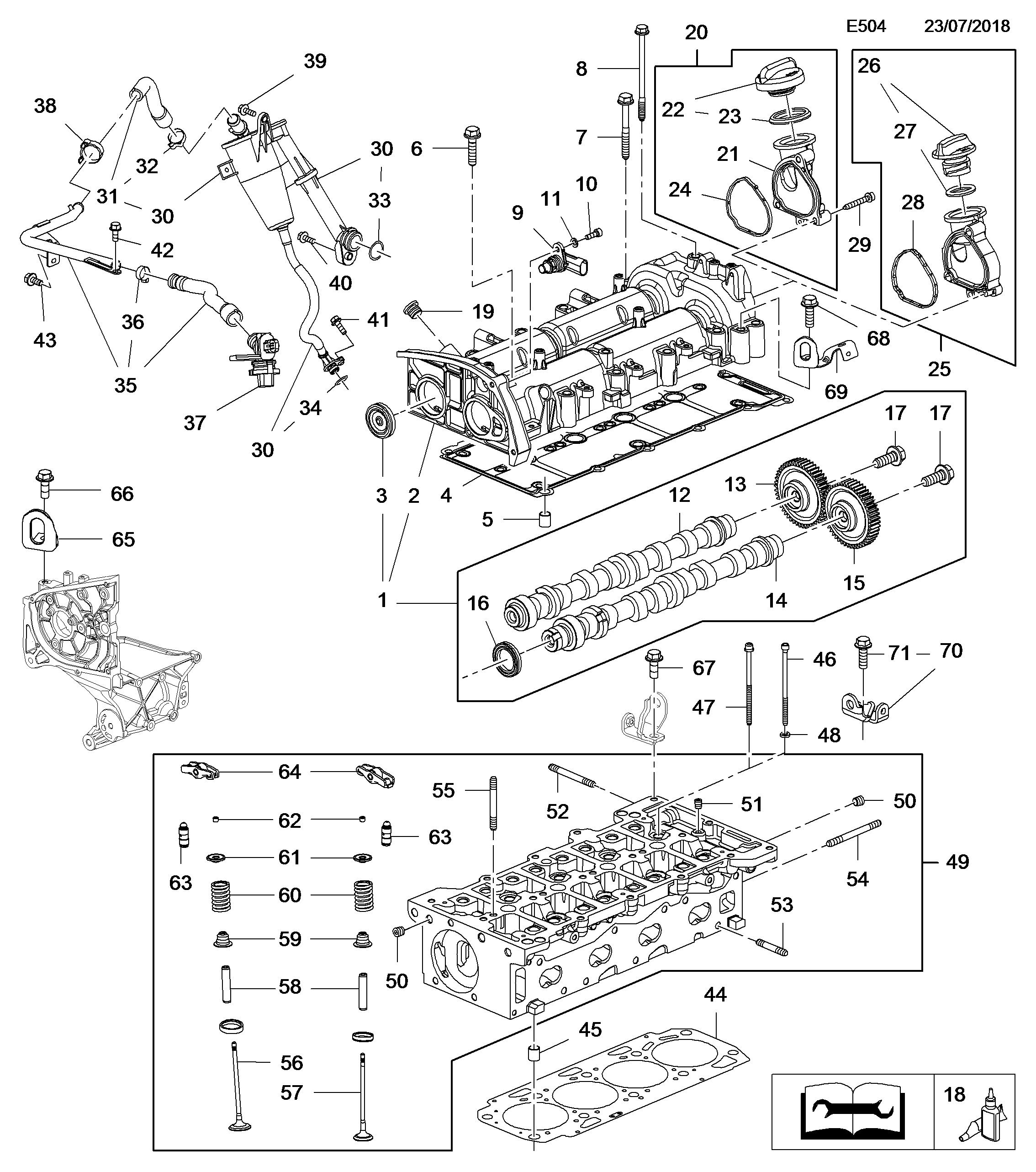 Vauxhall 6 36 065 - Шланг, вентиляция картера autodif.ru