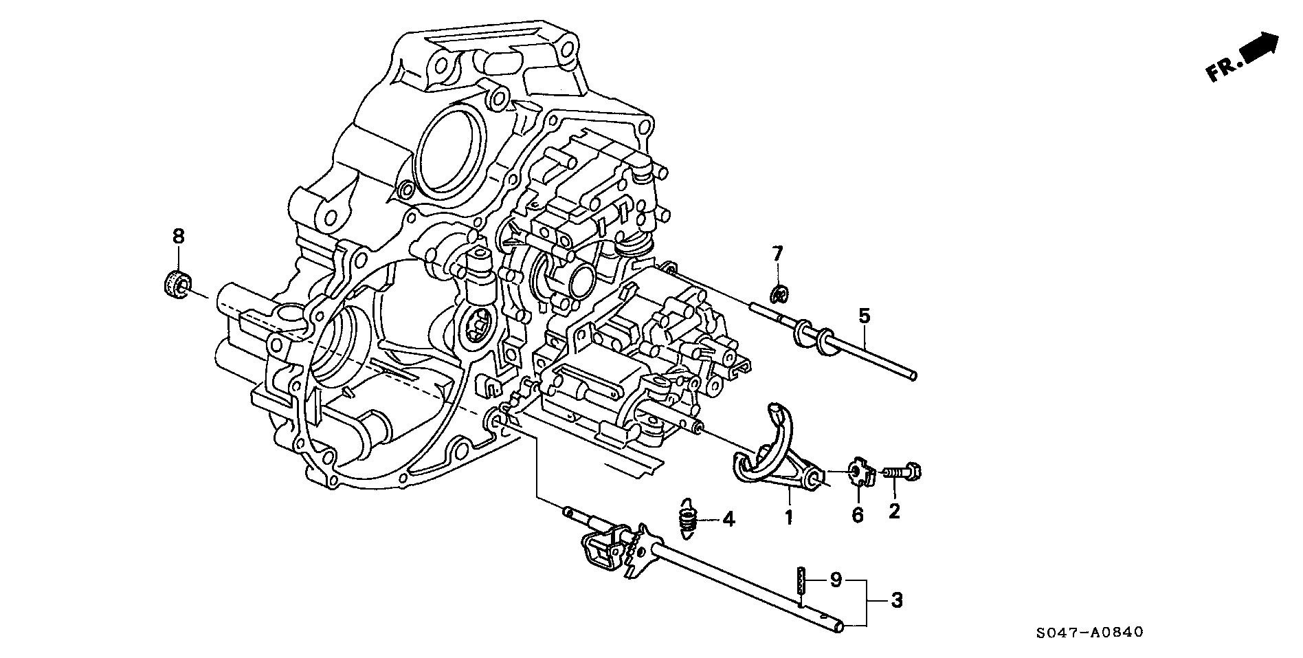 Honda 91209612000 - Уплотняющее кольцо вала, автоматическая коробка передач autodif.ru