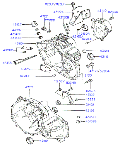POS 4311937010 - Сальник привода HYUNDAI Sonata (91-) (35х56х10/13.5) POS autodif.ru