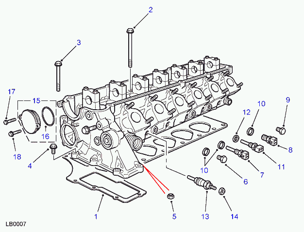 Land Rover STC2219 - Кольцо уплотнительное bl (4B) (abc48) autodif.ru