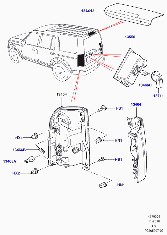 Land Rover LR000863 - (Производитель: Land Rover) ЛАМПА ОДНОКОНТАКТНАЯ P21W Ленд Ровер autodif.ru