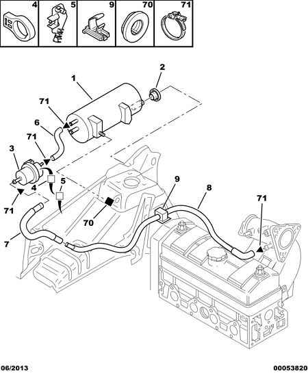 PEUGEOT (DF-PSA) 1628 7G - клапан вентиляции топливного бака!\Peugeot 1007/107, Citroen C3/C4 autodif.ru