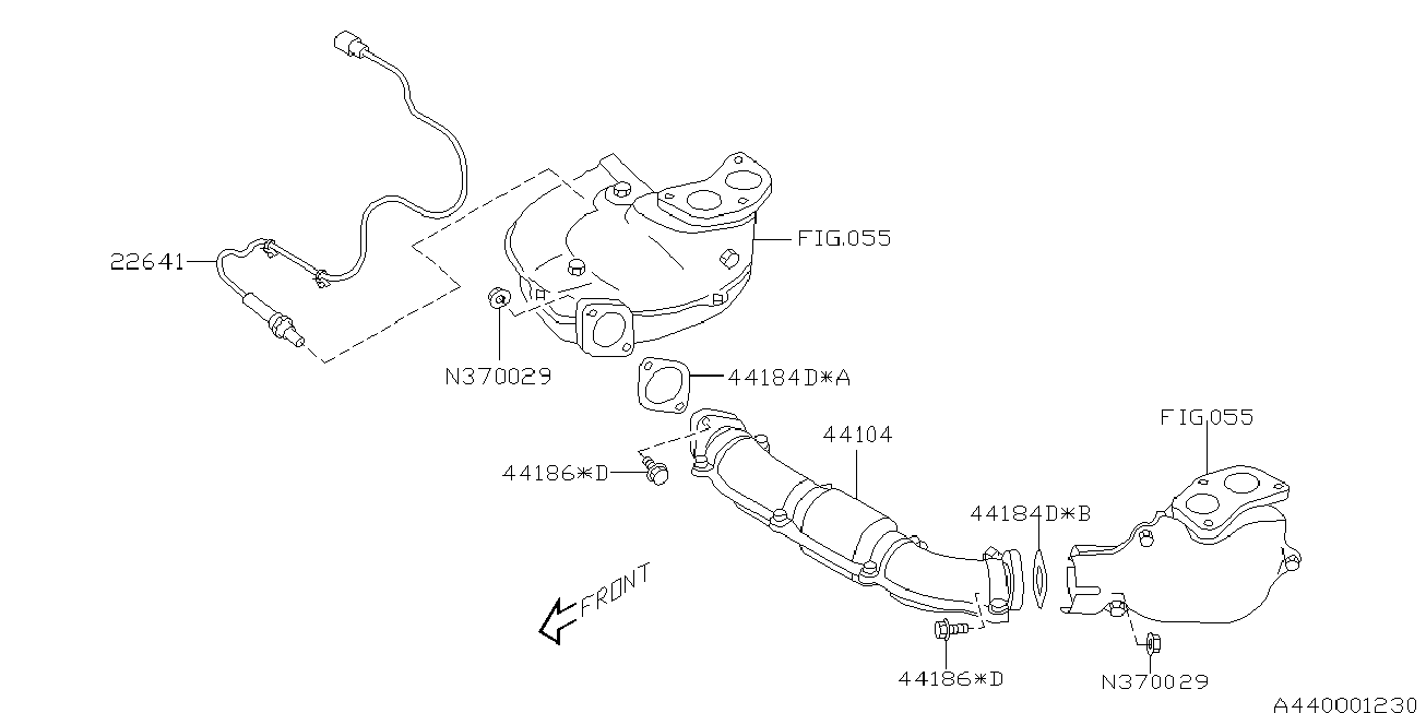 Subaru 22641AA042 - Датчик autodif.ru