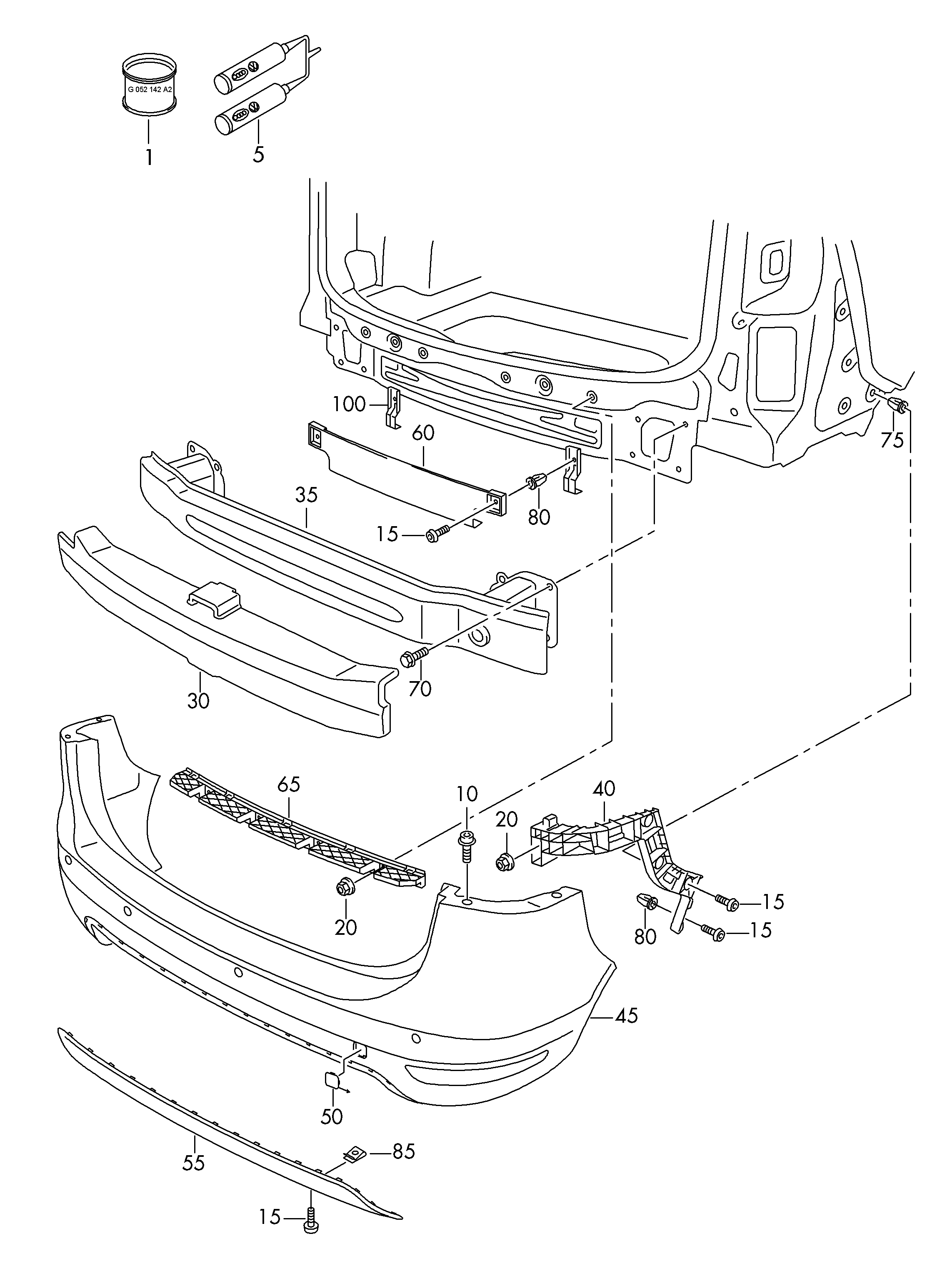 VW WHT000931 - Супорт радиатора, передняя планка autodif.ru